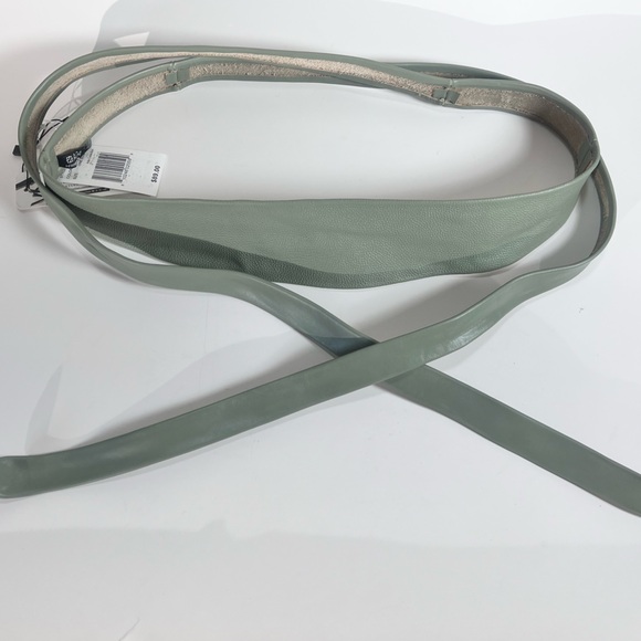 NWT $89 ADA Leather Chia Napa Combo Wrap Belt - Picture 2 of 12